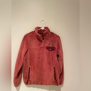 L.L. Bean Hi-Pile fleece pullover